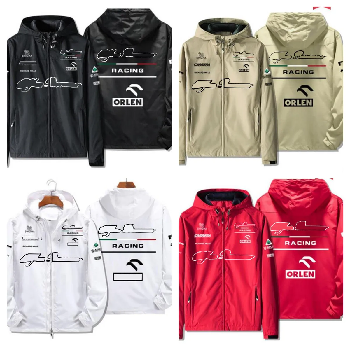 F1 Formula 1 Jacket New Hooded Sweatshirt Spot Sale