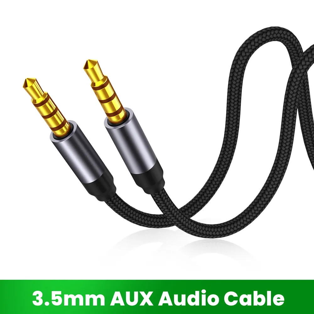 Câble Audio Jack mâle à mâle 3.5mm, rallonge AUX 3.5mm, pour haut-parleur, écouteurs de voiture, pour Xiaomi Redmi 5 plus, cordon AUX 1/2/3M