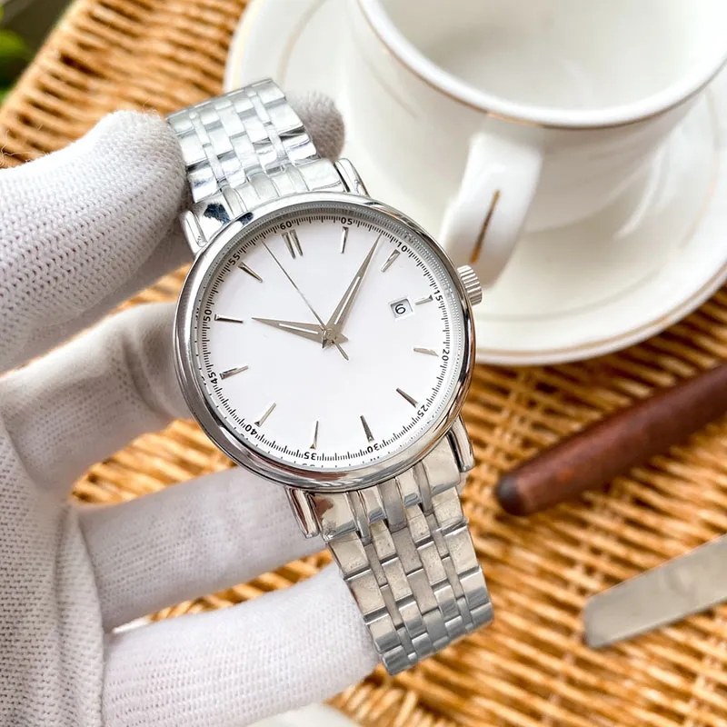 남성 손목 시계 42mm 손목 시계 비즈니스 손목 시계를위한 자동 기계 남성 시계 시계 Montre de Luxe