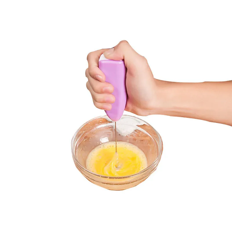 Eggs Tools Electric Egg Beater Automatic Cream Whipper Coffee Mixer Power Hand-held Cappuccino Stirrer Drink Blender Milk Frother Juice Shaker ZL0532