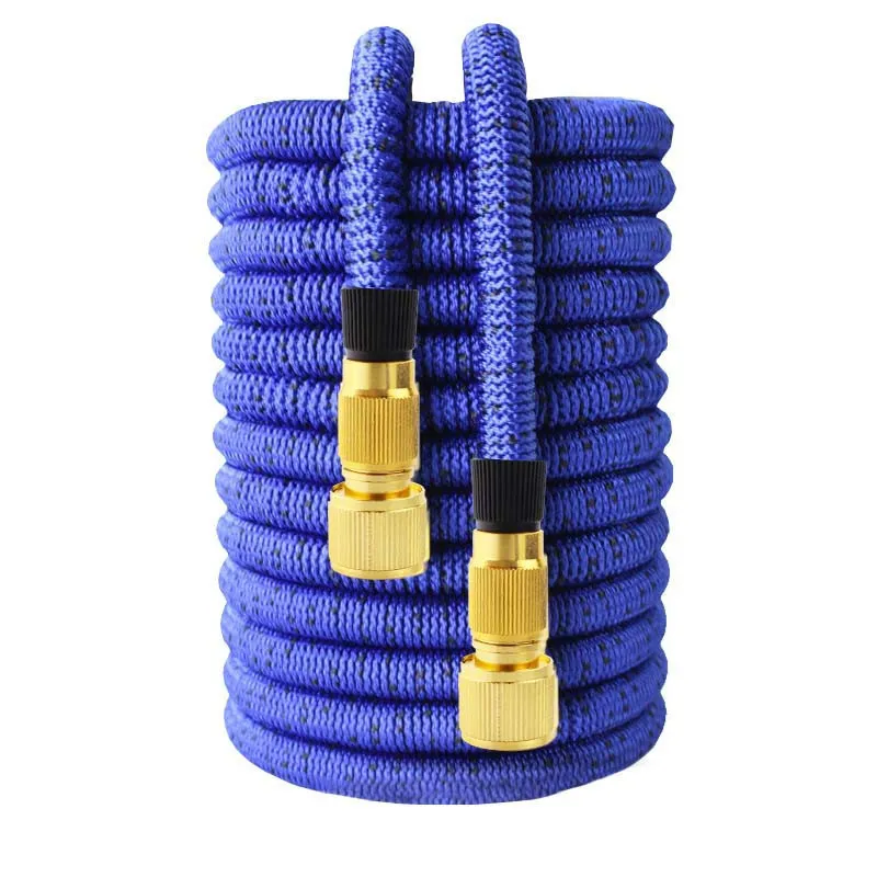 selling Garden Hose flexible Watering Pipe Double Latex High Pressure Car Wash s Supplies irrigation Y200106