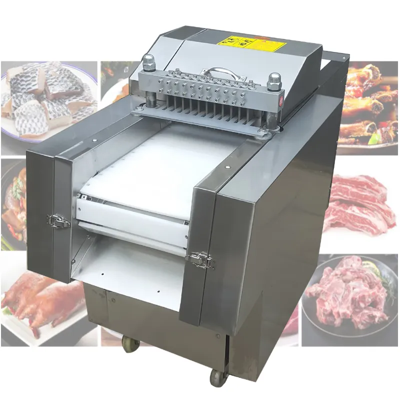 3000W Automatic Frozen Beef Cube Dicer chicken Breast Dicing Machine Poultry Meat Cutting Machine Fish Diced For Sale 110V 220V 380V