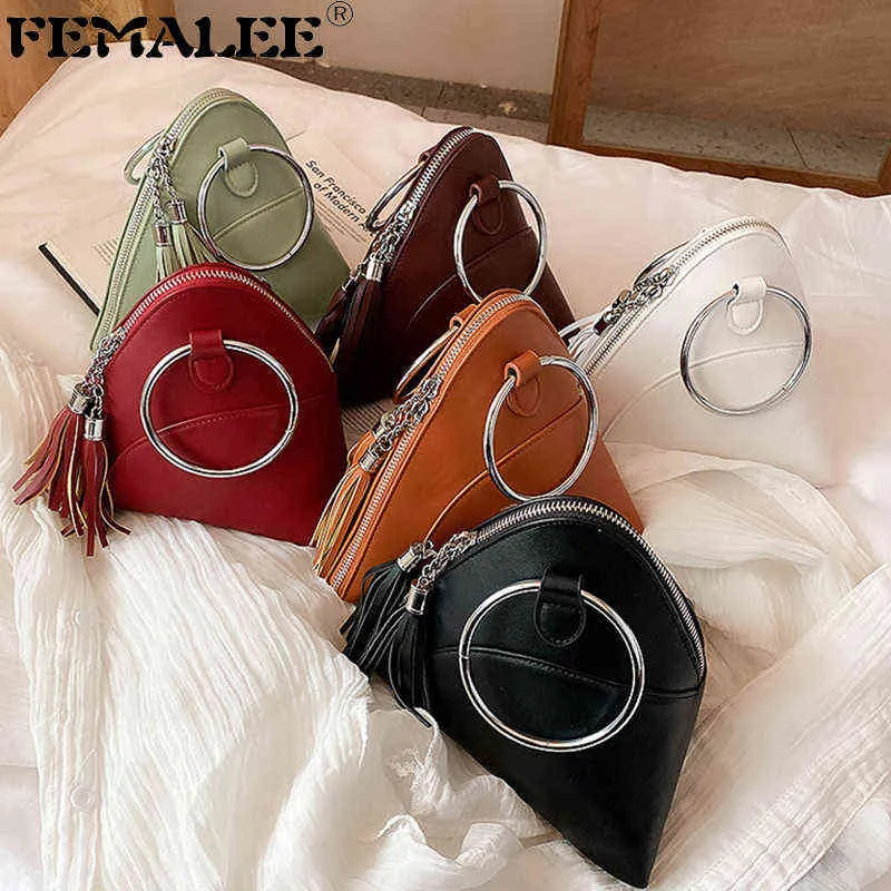 Round tassel bag deals