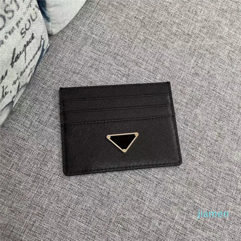 Designer- purse Card Holder Genuine Leather Womens men Purses Mens Key Ring Credit Coin Mini Wallet Bag Canvas