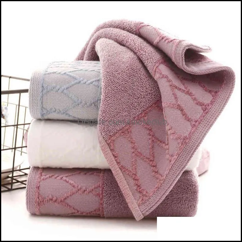 Luxury Towel 3pcs Set 1pcs large Bath Towel for Adults /2pcs Face Towels 100% Cotton Thick Soft Water Quick-Dry Toalla Playa Y220226