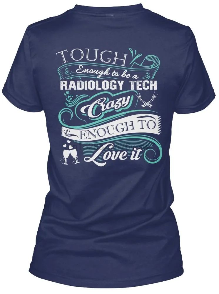 Erkek Tişörtler Erkekler Tişört Radyolojisi Teknoloji-Sınırlı Edition Kadınlar T-Shirtmen's