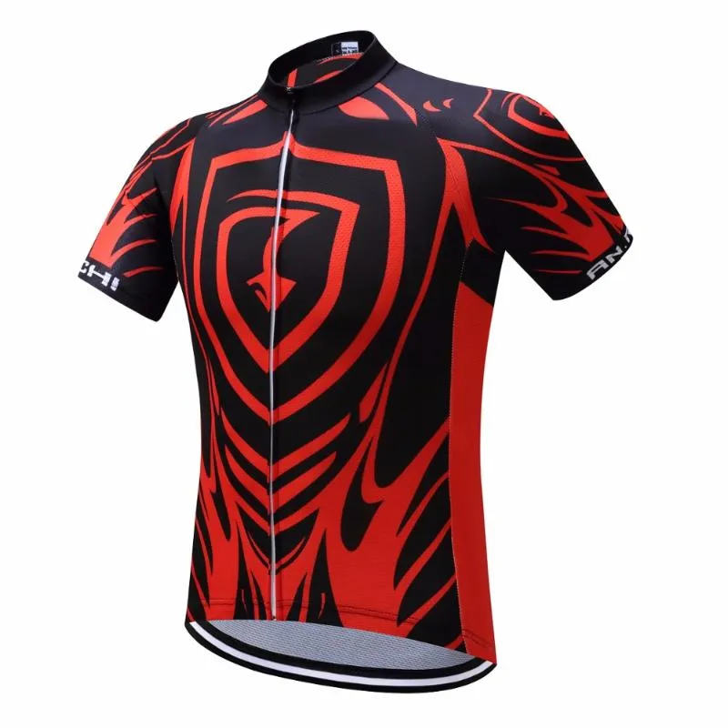 Racing Jackets Contrast Color Men Cycling Jersey 2022 Short Riding Bicycle Clothing Sport Jerseys Customized/Wholesale ServiceRacing