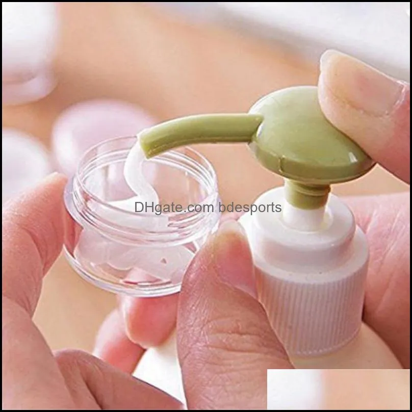 Transparent Small Bottle 2g/2.5g Cosmetic Empty Jar Pot Eyeshadow Lip Balm Face Cream Sample Container