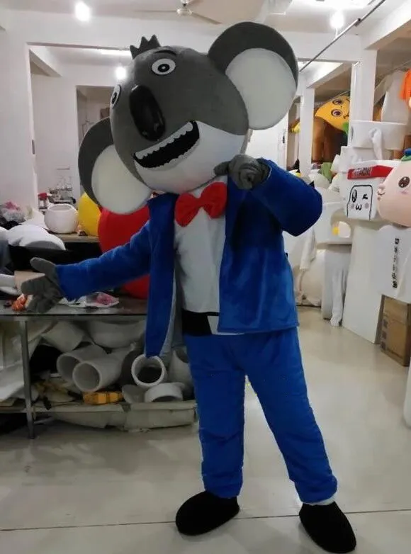 Costume della bambola della mascotte Sing Buster moon Costume della mascotte Caratteristica del personaggio Costume Koala Mascot Fancy Dress Outfit Halloween