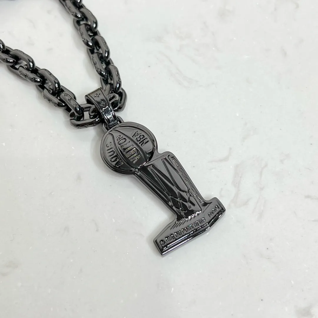 X Basketball Trophy Necklace MP2857
