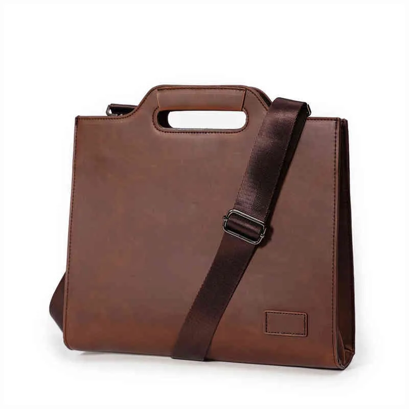 Men Handbag Mens Briefcase Zipper Large Capacity Tote Mens Bag Business