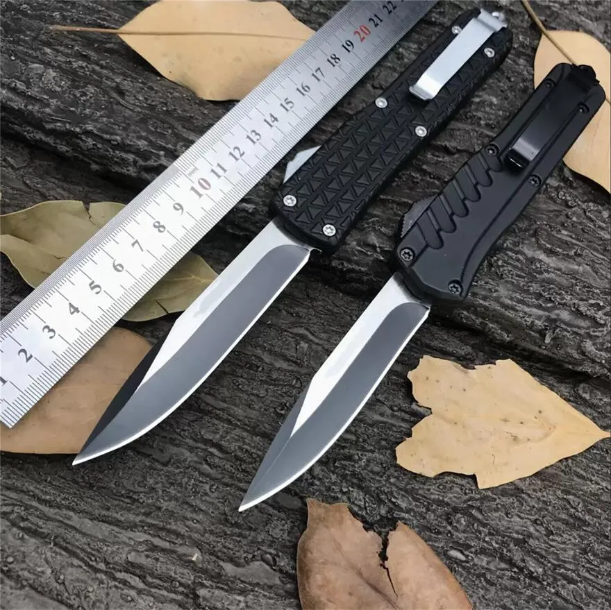 UT/MK6 Bounty Hunter Tactical Automatic Knife 440c Blade Zinc Alloy