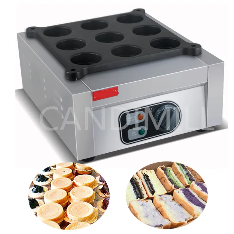 Wholesale Electric Commercial Gas Stall Red Bean Cake Maker With 9