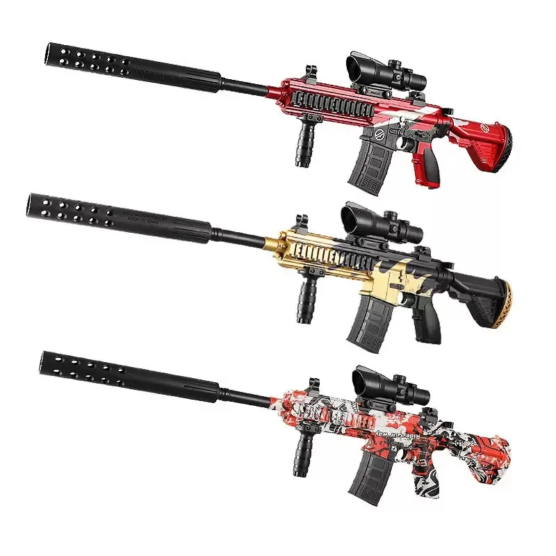 Electric Automatic Toy Guns for Nerf Guns - M416 Auto-Manual Sniper Toy Gun  with Scope Bipod - 160 Bullets - Toy Guns for Boys Age 8-12 Kids Toy Gifts