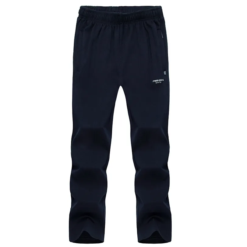 Hommes jogging lâche sport pantalons de course porter des pantalons en coton Joggers formation taille élastique décontracté racksuit 220330