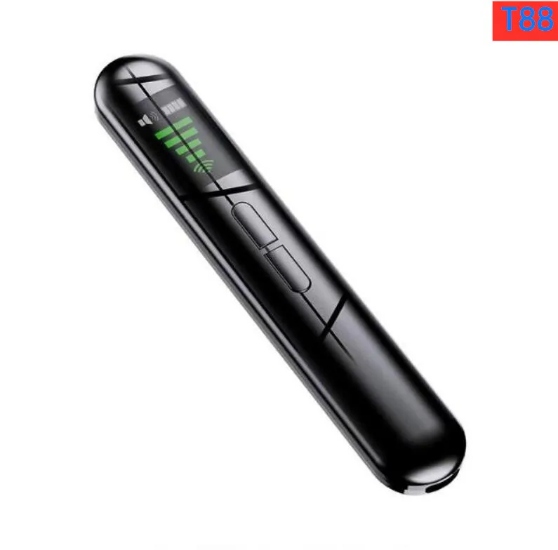 T88 Tracker Multi-Function Detector Anti-thyt Pen Camera Mini Recording Signal Lens Wireless GPS för hem säkerhet