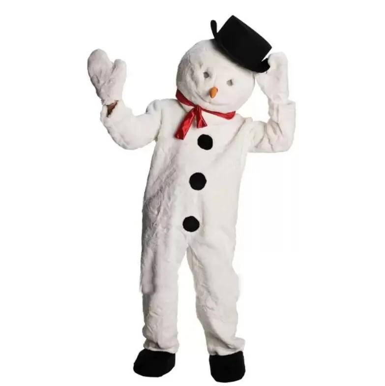 2022 scenprestanda snögubbe maskot kostym halloween jul fancy party tecknad karaktär outfit kostym vuxna kvinnor män klänning karneval unisex vuxna