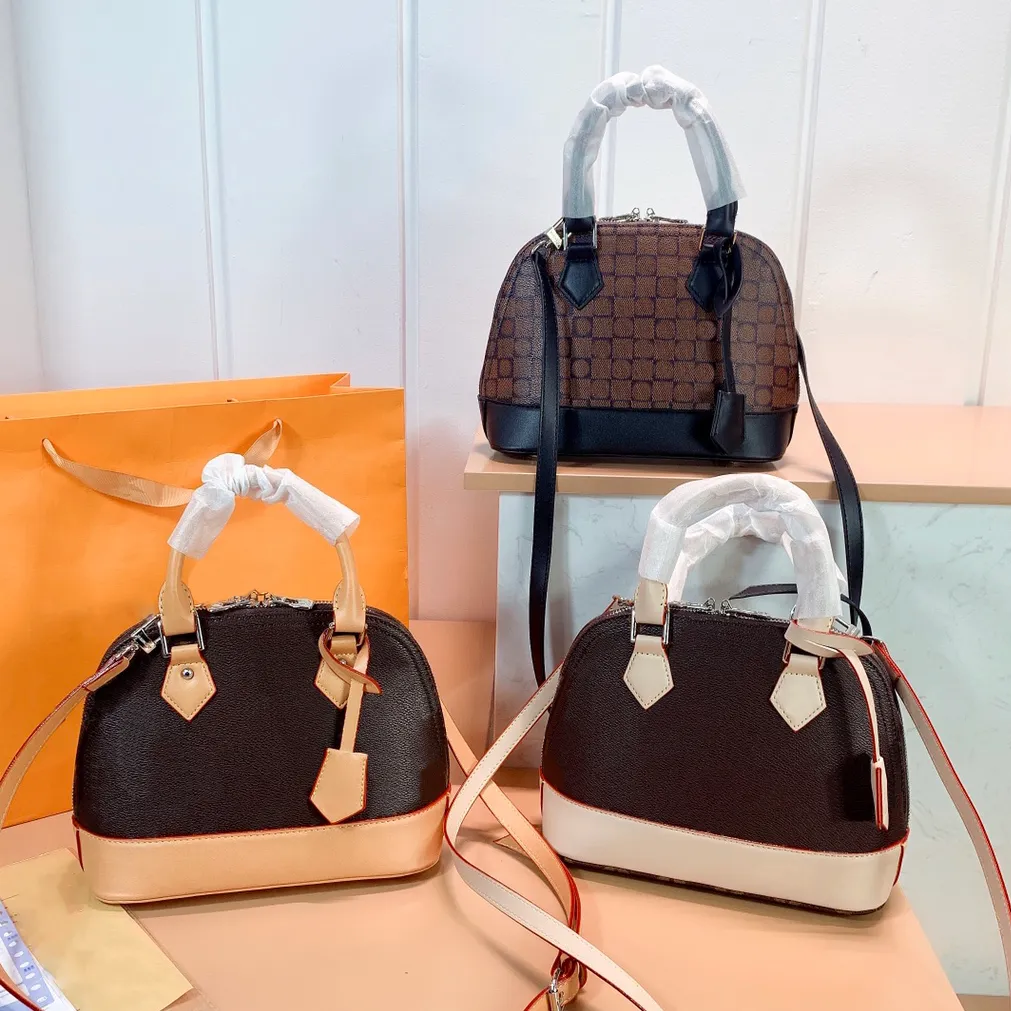 sacs de créateurs shopping Sac à bandoulière Mode shell Sacs à main Femmes Totes Top qualité Cross Body Luxe En Cuir Véritable Classique Rétro Bourse portefeuilles