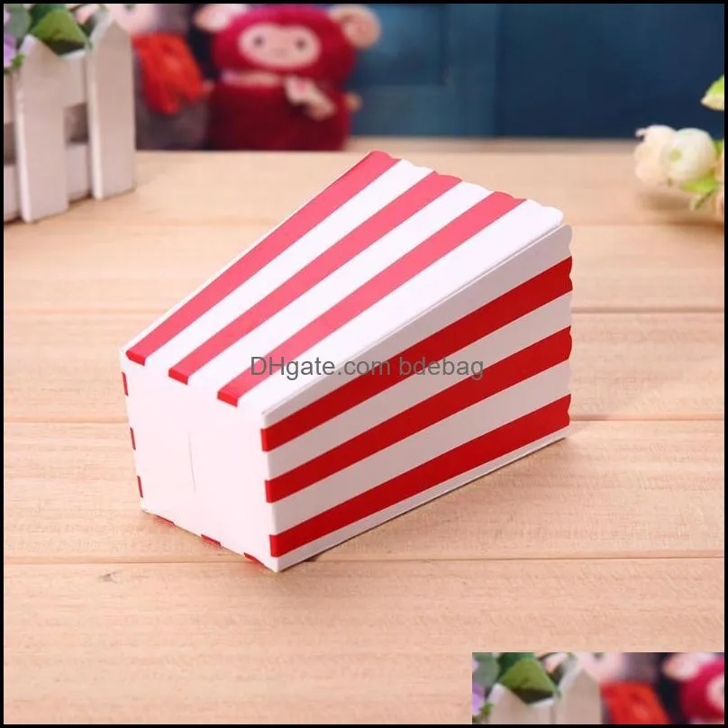 Gift Wrap 12pcs Favor Candy Treat Popcorn Boxes For Wedding Party Supply Baby Shower Favour Corn Kid Decoration