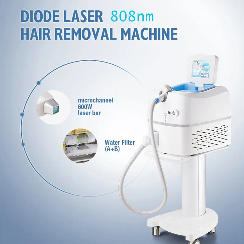 High Energy Diode Laser Hair Removal Machine With Skin Tightening And