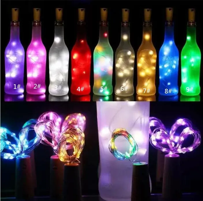 Luci Per Bottiglia 6 Pezzi 2m 20 LED Lampada Bottiglia Luci LED - Foto 3
