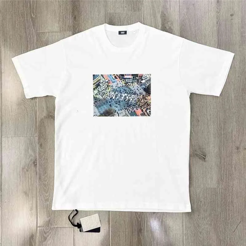 Kleidung T-Shirt Kih Tokyo Shibuya Männer Frauen Hohe Qualiy Sree View Prining Shirs T-Shirts Übergroße Shirjzjn