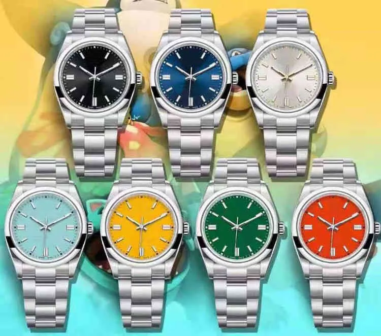 Orologio meccanico da uomo di lusso Log completamente automatico blu luminoso con calendario impermeabile orologio da polso di marca svizzera 21m9 orologi