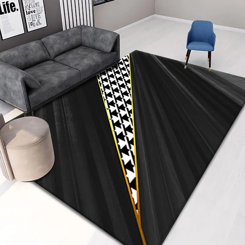 Dywany nordycki dywan do salonu sypialnia dywan geometryczny stolik kawowy mata mata domowa sofa łóżka koc nocny duży obszar tapis saloncarpets