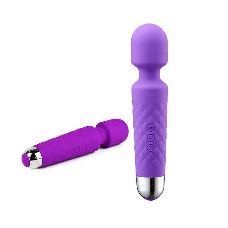 Sex toys masager Toys Massager Vibrator Women's Products Av Fun Rechargeable Handheld Massage Stick Masturbation Mini 3I8V