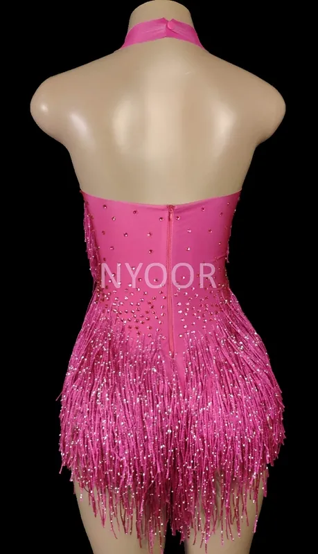 Sparkly Crystals Fringe Bodysuits Womens Dance... From Hui01, $31.96 In  Bulk | DHgate.Com
