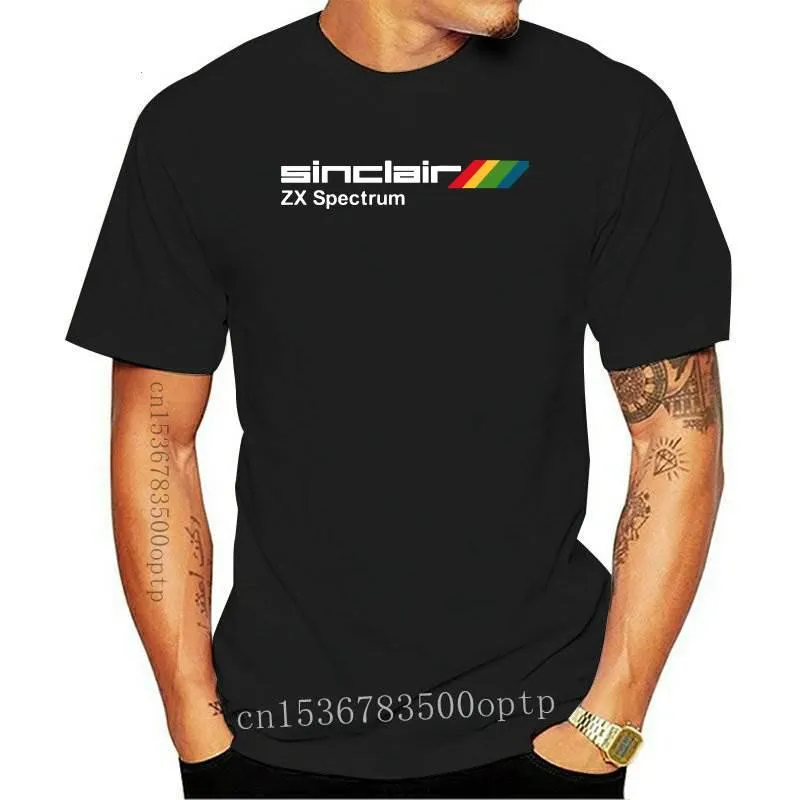 Мужские футболки zx spectrum mens retro 80 S футболка для видеоигр Spring Gents персонализированные плюс размером 5xl Смешные повседневные интересные футболки Shmen's