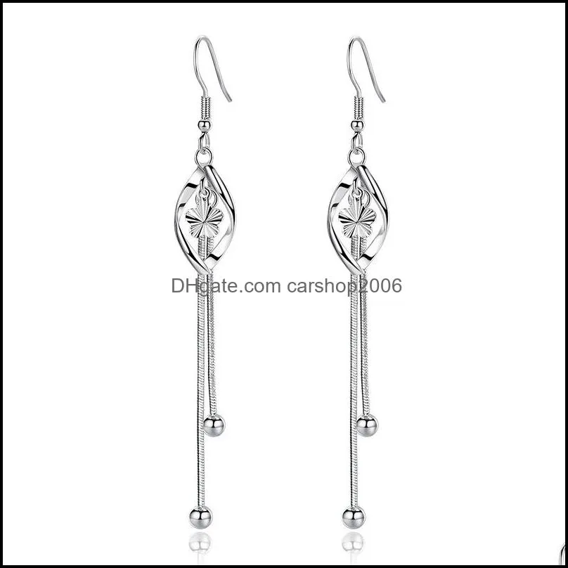 NEHZY 925 sterling silver new Jewelry high quality woman earrings cubic zirconia pearl retro long tassel earring 2307 Q2