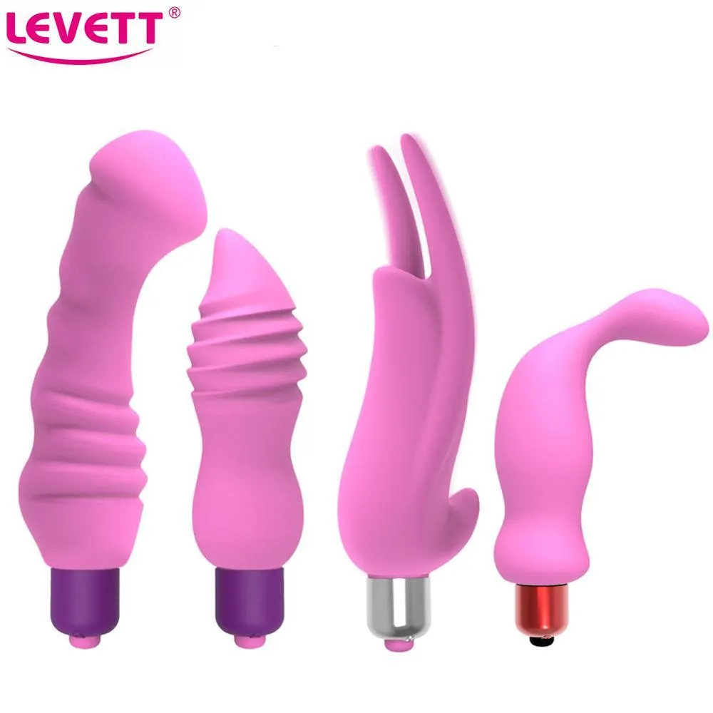 16 Snelheden Bullet Vibrators Voor Vrouwen Met Siliconen Cover Vinger G-Spot Clitoris Stimulator Vibrerende sexy Speelgoed Vrouwelijke Masturbator