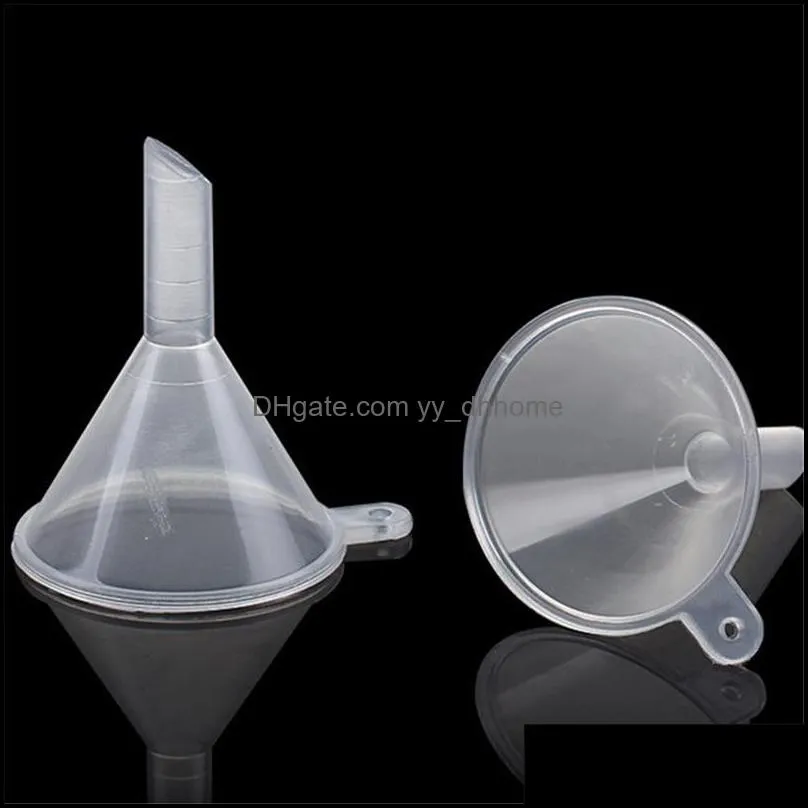 plastic small funnels for perfume liquid essential oil filling empty bottle packing tool pae12386