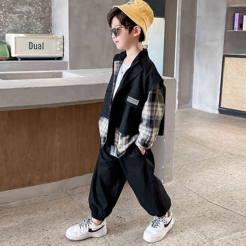 Active Twinset Clothing For Infant Kids: Boys Top And Pants For Autumn/Fall  Sizes 8 14 Years G220509 From Yanqin05, $27.44