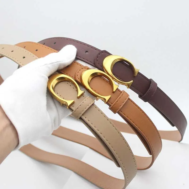 Luxury Leather Belts For Women High Quality Waist Strap Slang With C