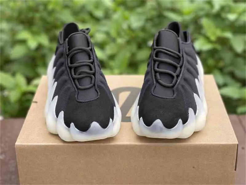 Mens Running Shoes Sports NO400 Black/White Originals Runner Black NYLON uppers thick midsole rubber outsole Sneakers Sport Size46 Available Double Box Wraps