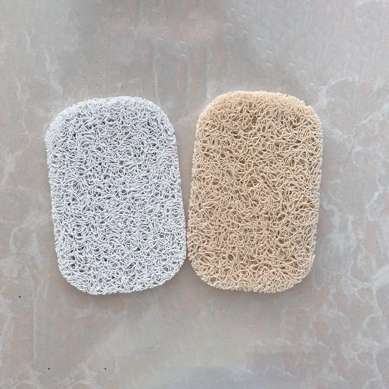 Soap Saver Bar Self Draining Pads Non-Slip Soaps Savers Tray Mat for Bathroom Kitchen Tub