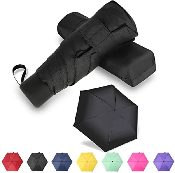 Reizen mini paraplu zonbescherming lichtgewicht kleine en compacte pocket set