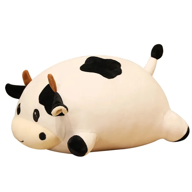 35 / 50cm 귀여운 젖소 인형 사랑스러운 플러시 장난감 아이를 위해 채워진 어린이 사랑스러운 생일 선물 LA498