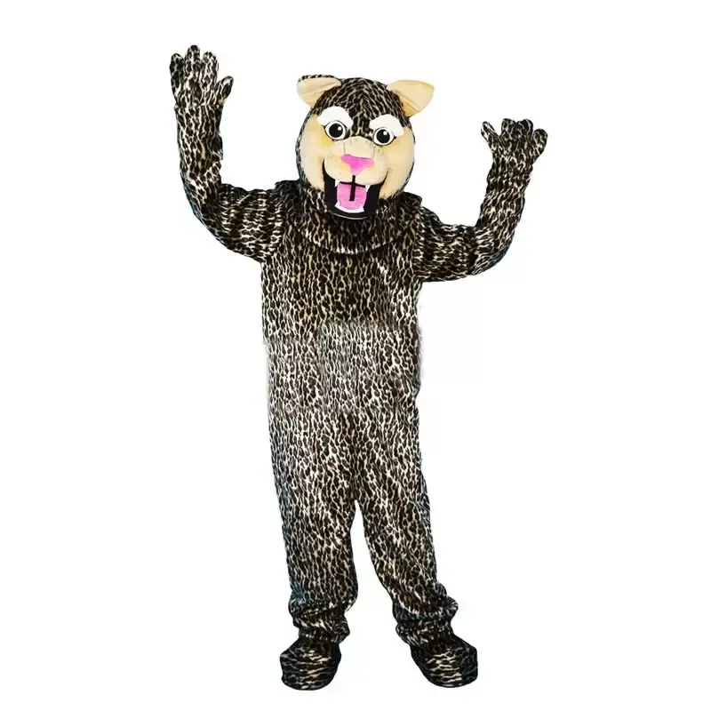 Festival-Kleid, Leoparden-Panther-Maskottchen-Kostüme, Karneval, Halloween-Geschenke, Unisex-Erwachsene, ausgefallene Partyspiele, Outfit, Feiertagsfeier, Cartoon-Charakter-Outfits