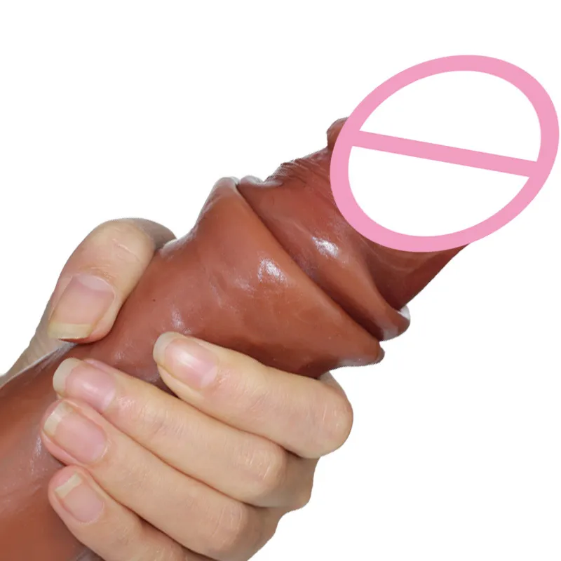 Массаж реалистичный дилдо секс -игрушка для женщины дилдо реалистичный скольжение