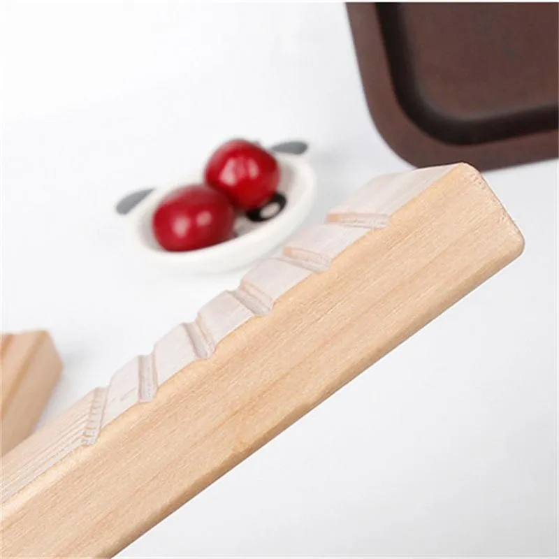 Bamboo Soap Dishes Wood Soap Holder Drain Soap Rack