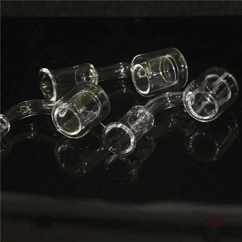 10mm 14mm 18mm Accessori per unghie al quarzo termico 25mm XL Doppio tubo Banger Chiodi senza cupola 90 gradi per bong in vetro Dab Rigs