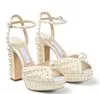 white platform sandals wedding