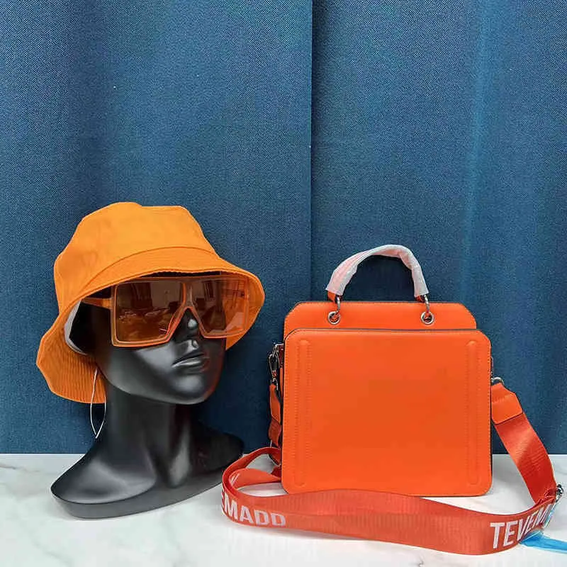 Totes Bag Luxurys handväskor Designer Väskor Läder axel kvinnor vintage fyrkantiga crossbody handväska shopping väskor 220617