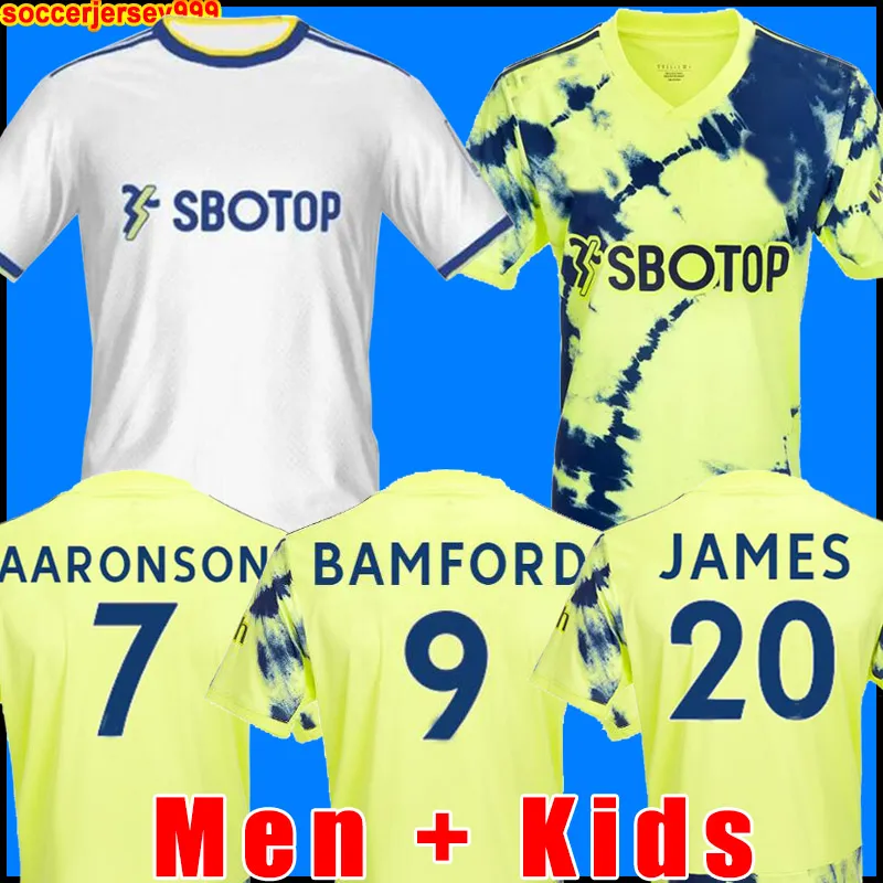 22 23 BAMFORD Soccer Jerseys Adams Aaronson Leeds HARRISON Home Away