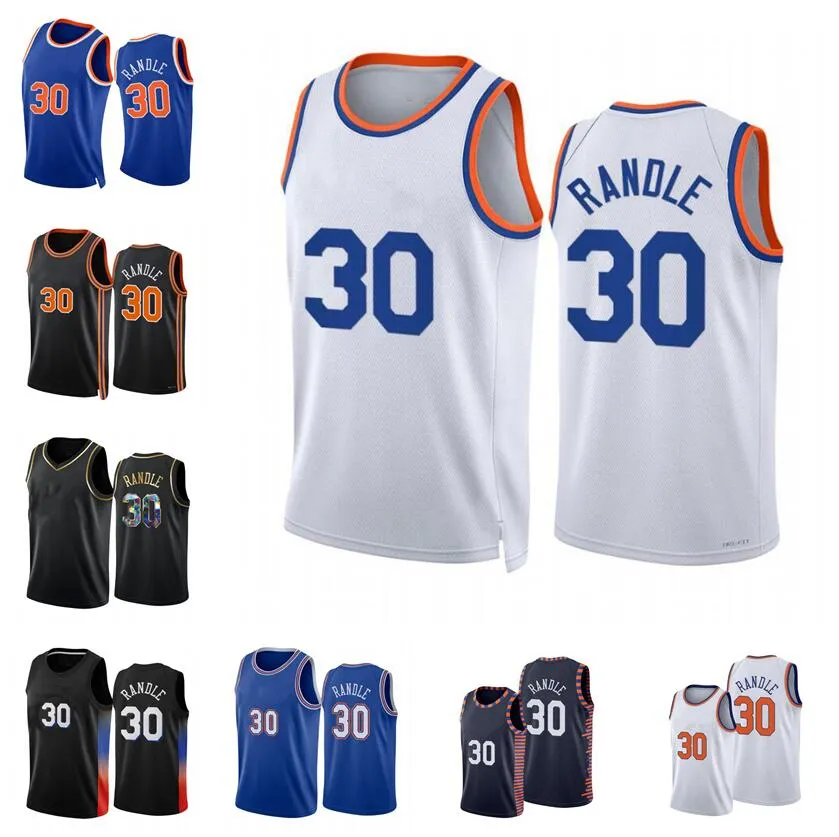 Basketball Jersey Julius Randle 2022 23 New Season Men Youth City