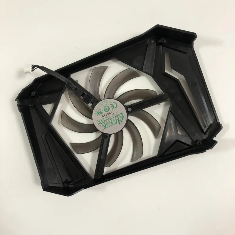 Fläktar Kylningar GAA8S2H GPU COOLER FAN FÖR PNY GTX1660TI XLR8 GTX1660 Spela överlagd upplaga grafikkortkylning