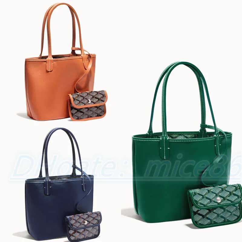 Projektanci luksusu damskie portfele męskie torba z grubej bawełny Mini Cross Body dwustronne zakupy weekendowe torebki z uchwytem na karty pochette Hobo skórzane torby na ramię